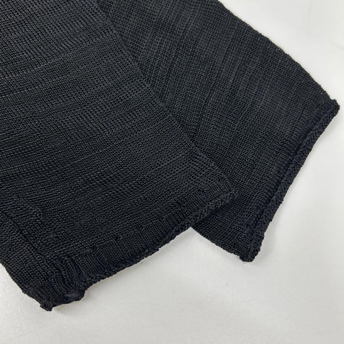 DRIES VAN NOTEN ドリスヴァンノッテン 初期 ブラック レーヨン 長袖カットソー トップス