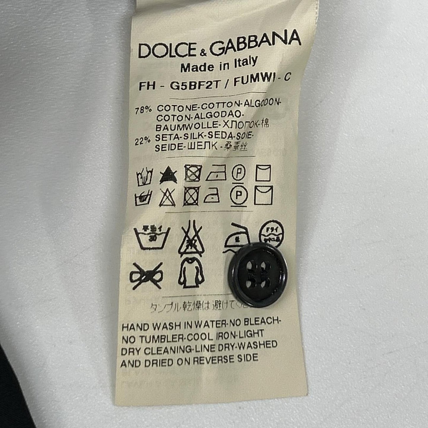 DOLCE&GABBANA ドルチェアンドガッバーナ ブラック SICILIA シチリア 長袖 デザインシャツ トップス