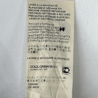 DOLCE&GABBANA ドルチェアンドガッバーナ ブラック SICILIA シチリア 長袖 デザインシャツ トップス