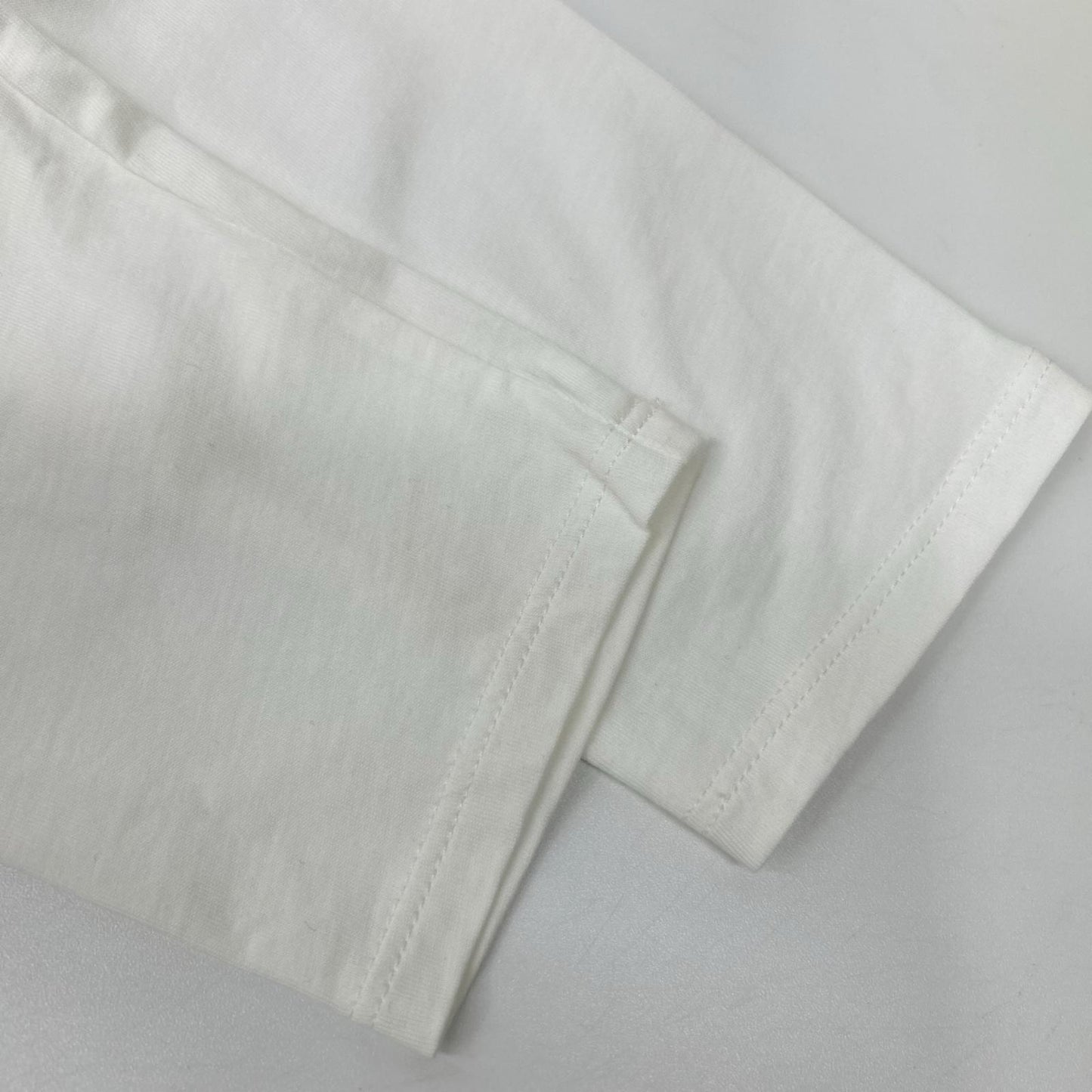 Chloe クロエ C20245 ホワイト ロゴ刺繍 コットン 長袖Tシャツ トップス