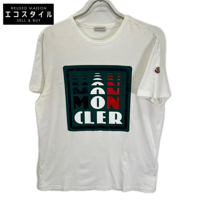 MONCLER モンクレール ホワイト MAGLIA T 半袖カットソー トップス