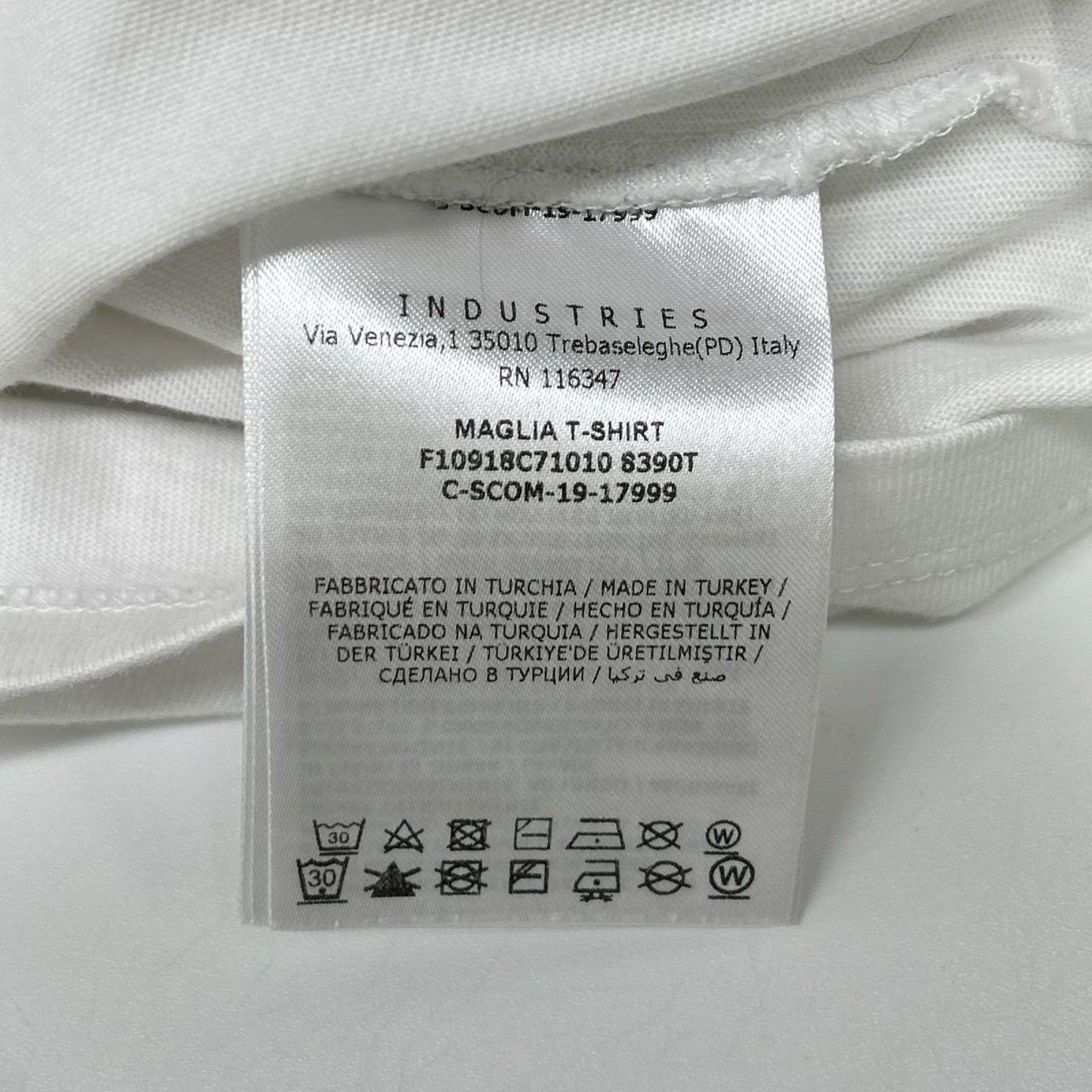 MONCLER モンクレール ホワイト MAGLIA T 半袖カットソー トップス