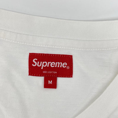 Supreme シュプリーム ホワイト スモールボックスロゴ 長袖Tシャツ トップス