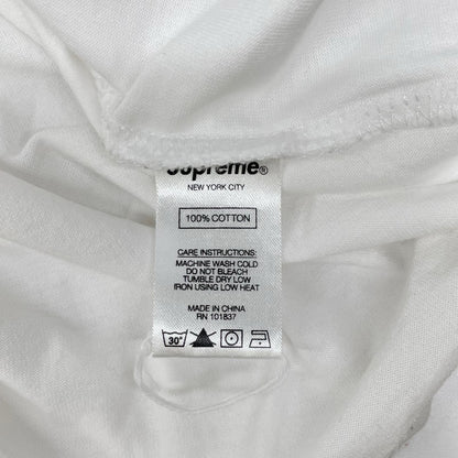 Supreme シュプリーム ホワイト スモールボックスロゴ 長袖Tシャツ トップス