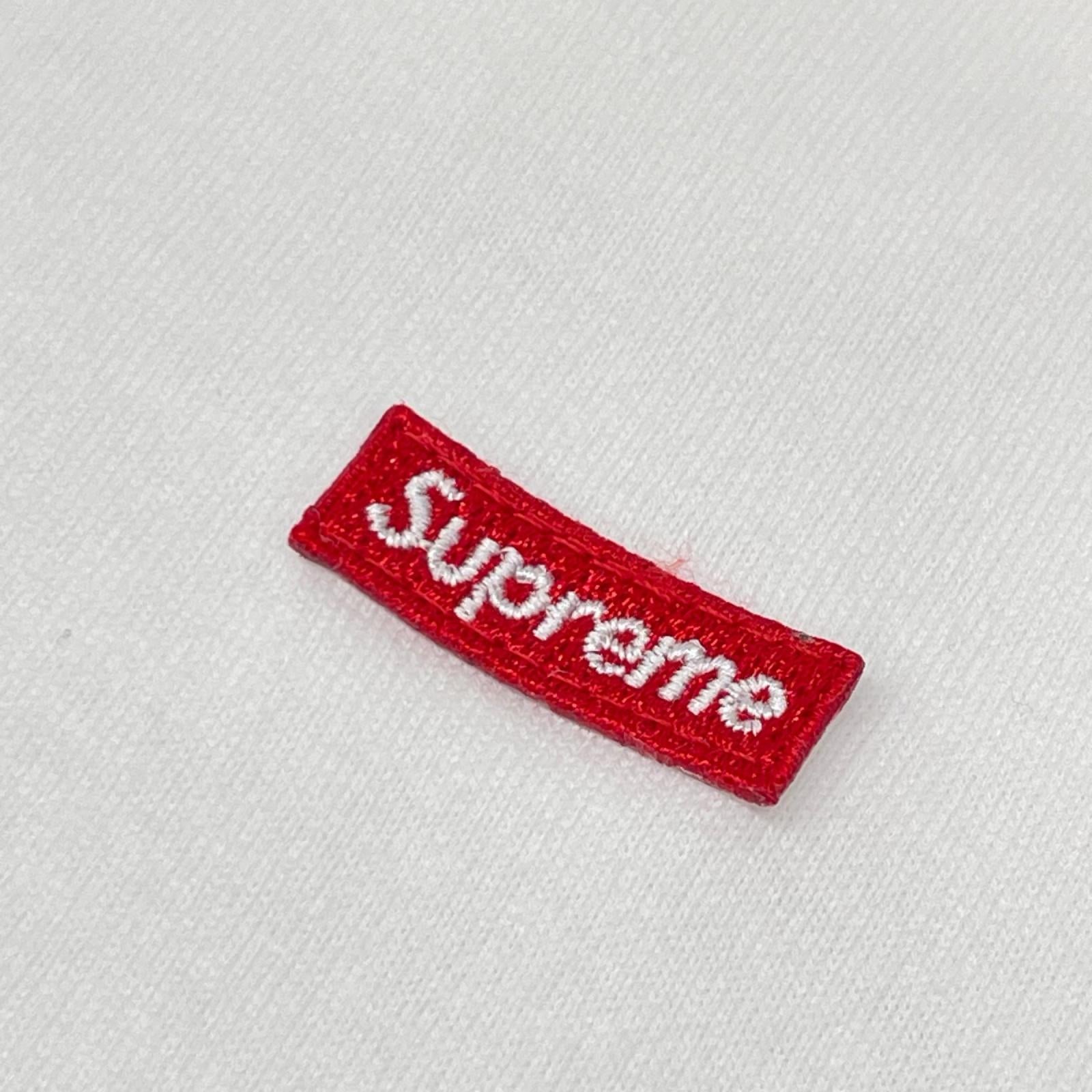 Supreme シュプリーム ホワイト スモールボックスロゴ 長袖Tシャツ トップス