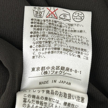 FOXEY NEW YORK フォクシーニューヨーク 24129-CVAN64 ブラウン ノースリーブ ワンピース ワンピース
