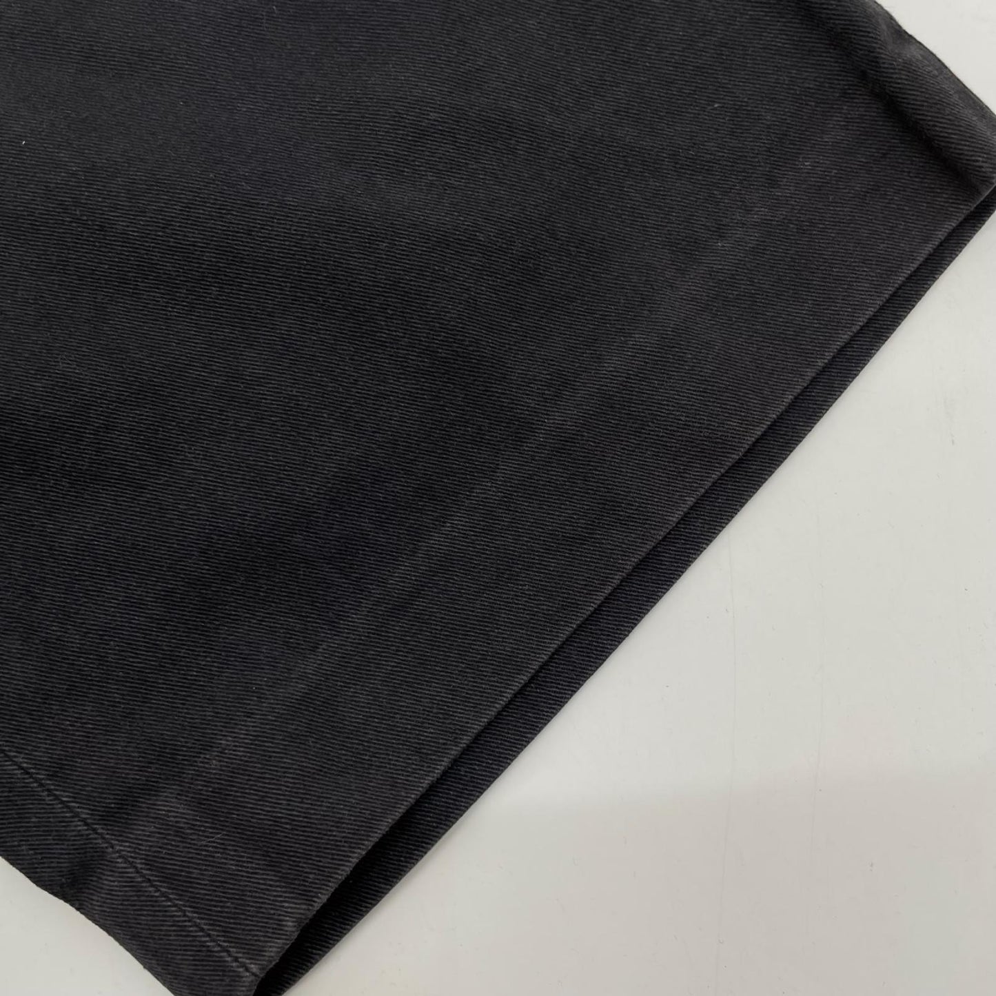 DRIES VAN NOTEN ドリスヴァンノッテン 1157-343-0396 ブラック フェード加工 コットンリネンショーツ ボトムス