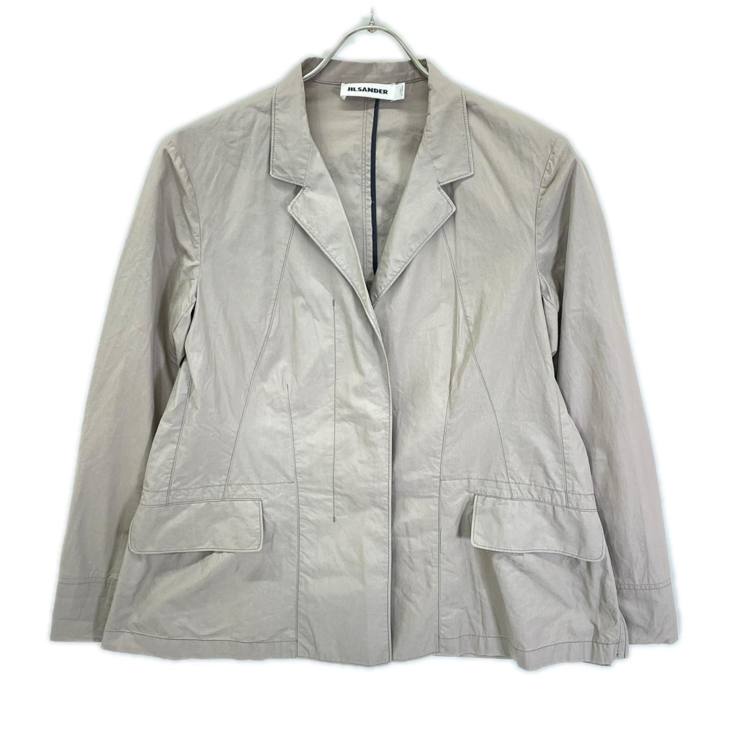 JILSANDER ジルサンダー JK JW HS 0009 3B コットンテーラードジャケット ジャケット
