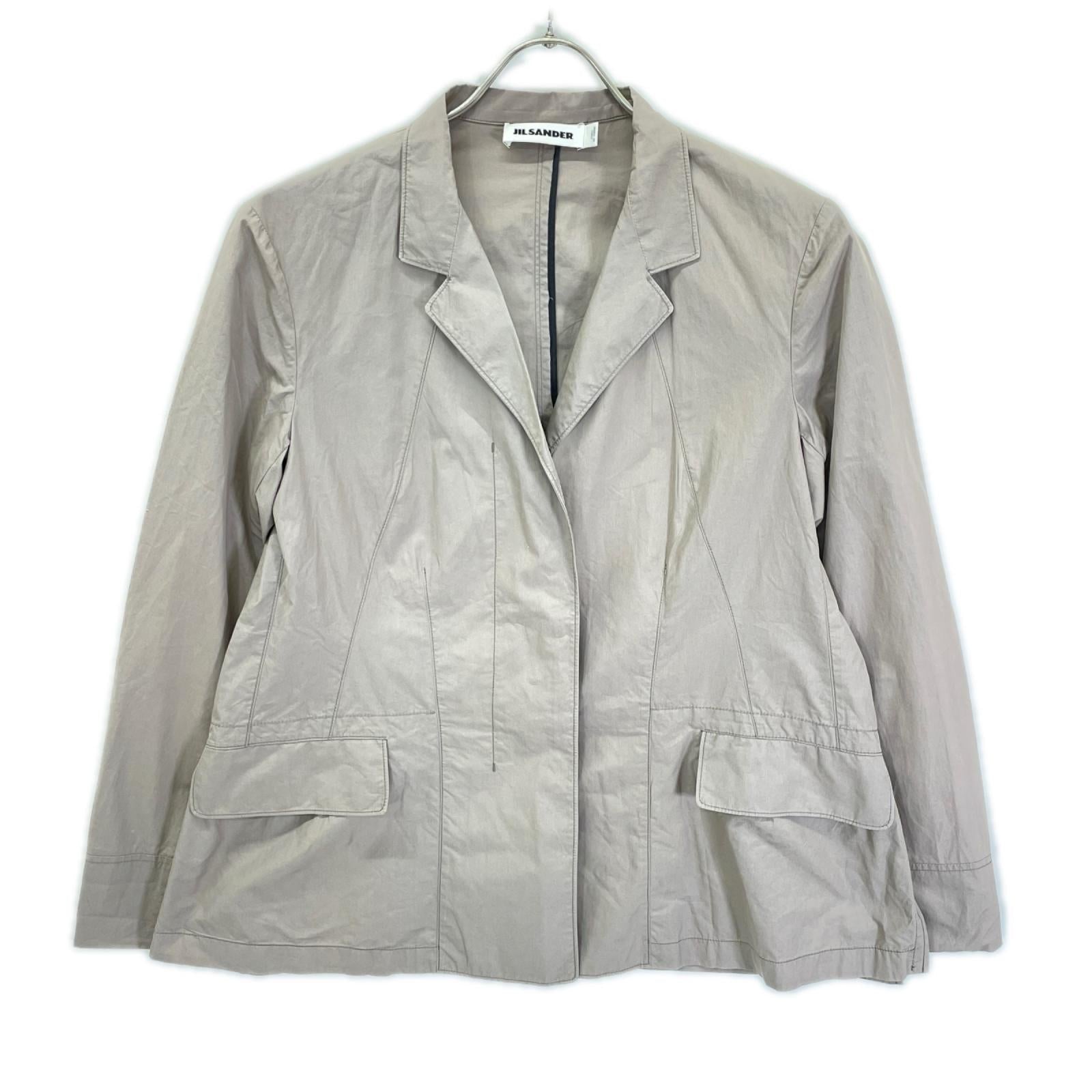 JILSANDER ジルサンダー JK JW HS 0009 3B コットンテーラードジャケット ジャケット