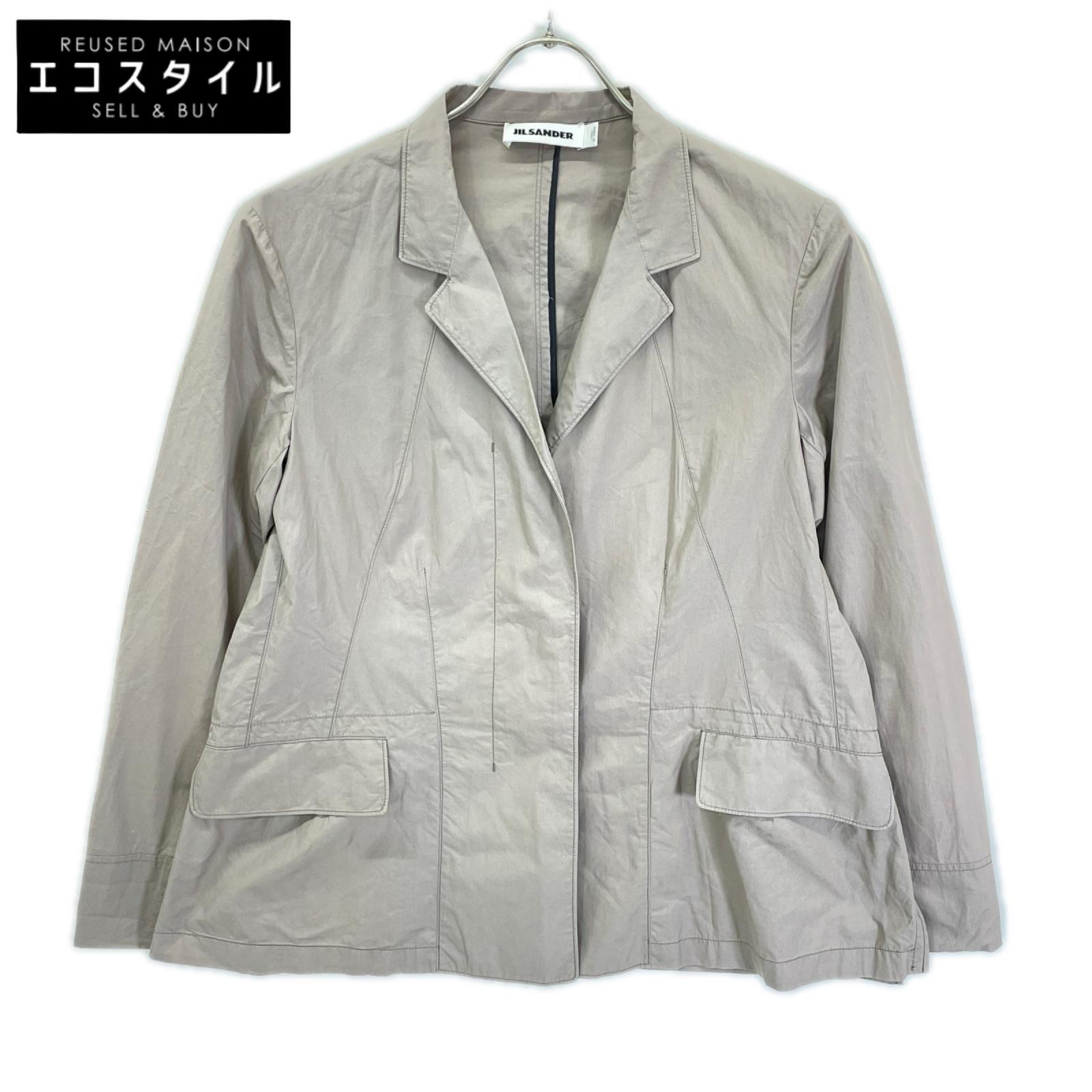 JILSANDER ジルサンダー JK JW HS 0009 3B コットンテーラードジャケット ジャケット