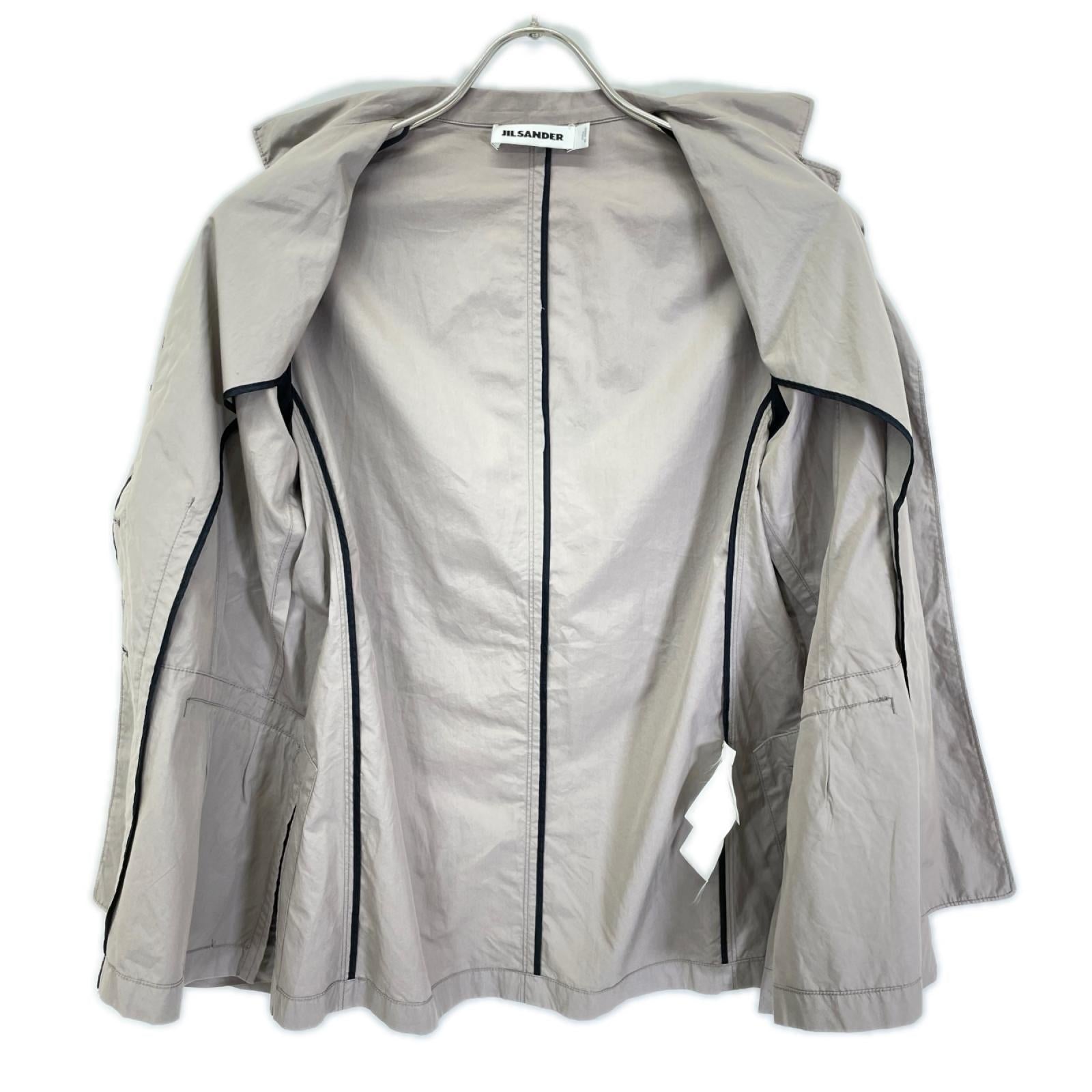 JILSANDER ジルサンダー JK JW HS 0009 3B コットンテーラードジャケット ジャケット