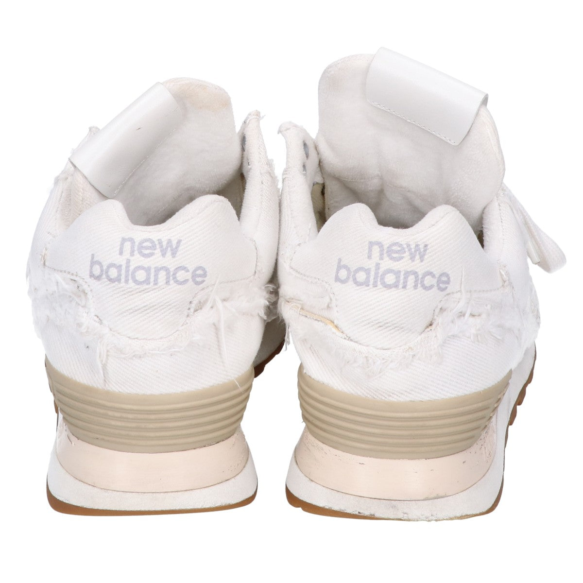 MIUMIU ミュウミュウ x NEW BALANCE 574 Denim Colonial デニムローカットスニーカー シューズ