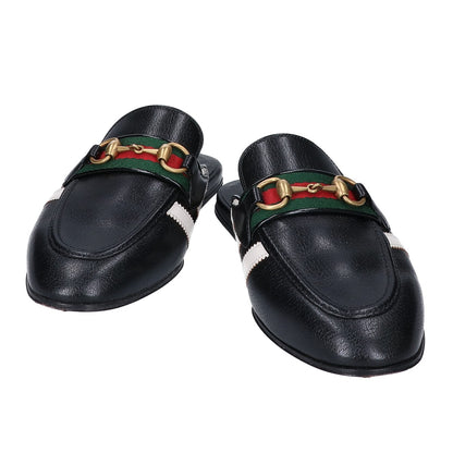 GUCCI グッチ ｘadidas アディダス ホースビット/スリーライン レザー サンダル シューズ