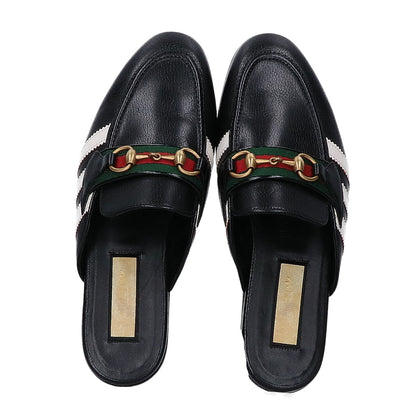 GUCCI グッチ ｘadidas アディダス ホースビット/スリーライン レザー サンダル シューズ