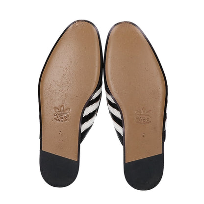GUCCI グッチ ｘadidas アディダス ホースビット/スリーライン レザー サンダル シューズ