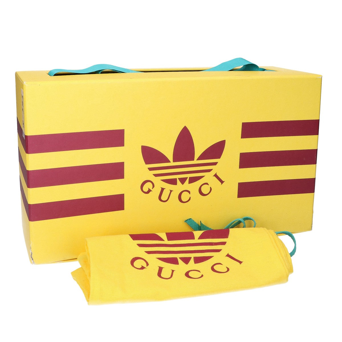 GUCCI グッチ ｘadidas アディダス ホースビット/スリーライン レザー サンダル シューズ