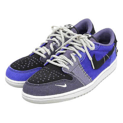 NIKE ナイキ 新品同様 Zion エアジョーダン1 Low OG シューズ メンズ パープル 26.5cm IH2309-500 シューズ
