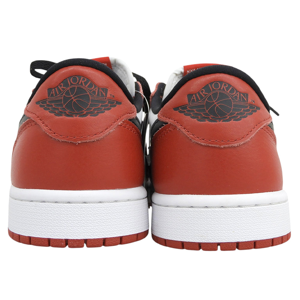 NIKE ナイキ 新品同様 シカゴ エアジョーダン1 RETRO LOW OG スニーカー シューズ メンズ ホワイト×レッド 26.5cm HQ6998-600 シューズ