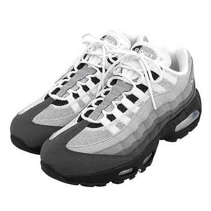 NIKE ナイキ 新品同様 Big Bubble エアマックス95 OG シューズ メンズ グレー×ホワイト 26.5cm HM4740-007 シューズ