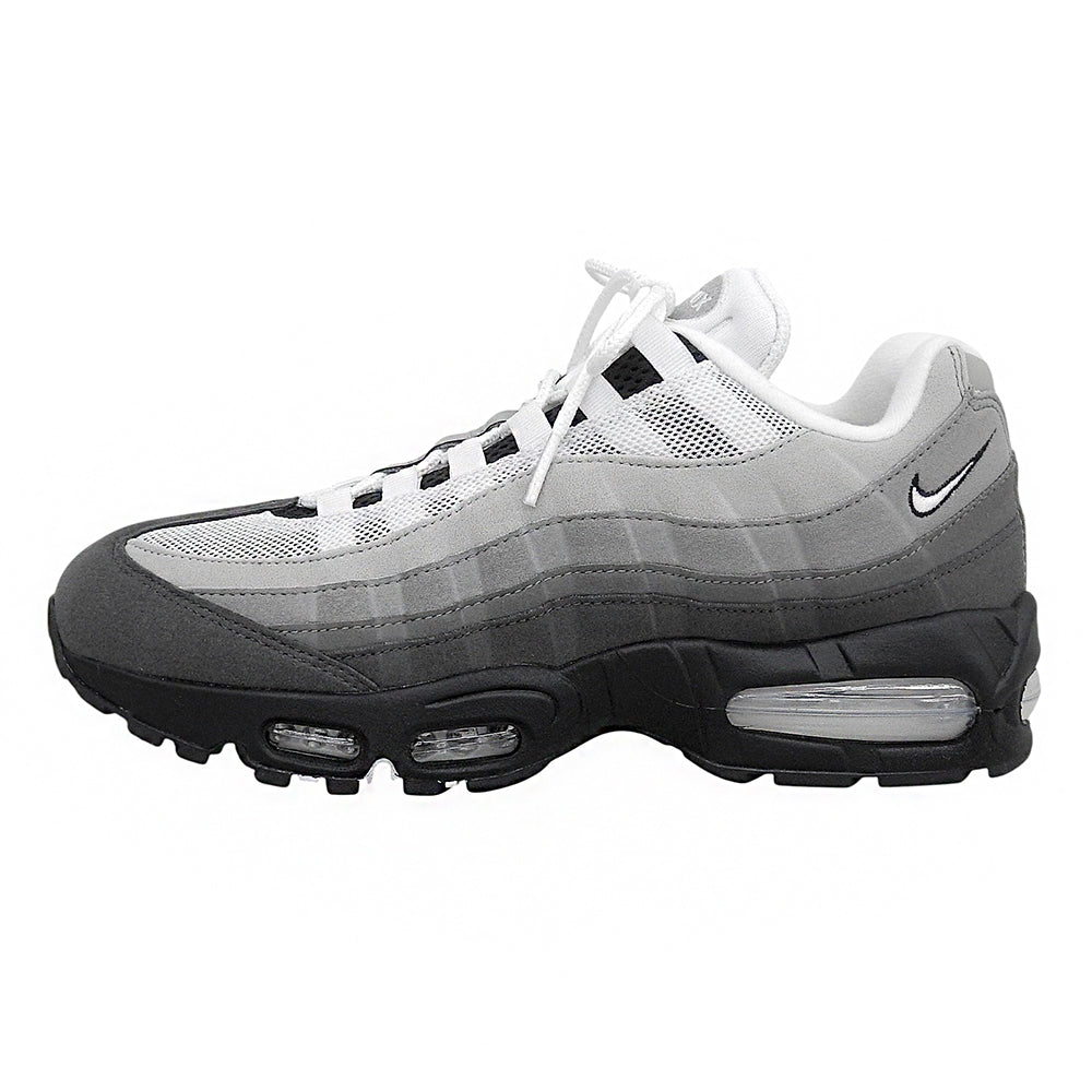 NIKE ナイキ 新品同様 Big Bubble エアマックス95 OG シューズ メンズ グレー×ホワイト 26.5cm HM4740-007 シューズ