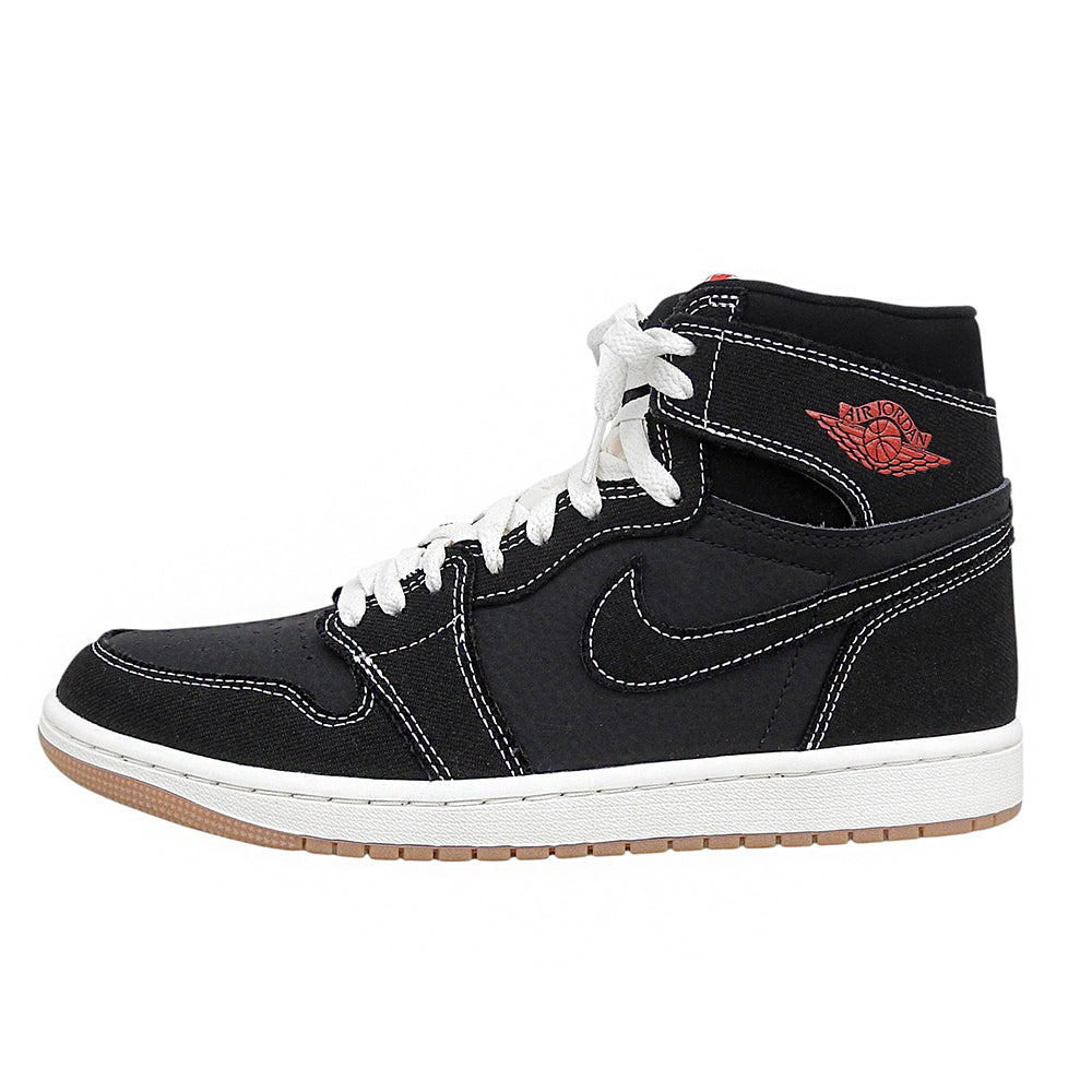 NIKE ナイキ 新品同様 エアジョーダン1 レトロ HIGH OG ハイカットスニーカー シューズ メンズ ブラック 26.5cm II9811-001 シューズ