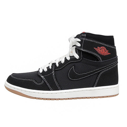 NIKE ナイキ 新品同様 エアジョーダン1 レトロ HIGH OG ハイカットスニーカー シューズ メンズ ブラック 26.5cm II9811-001 シューズ