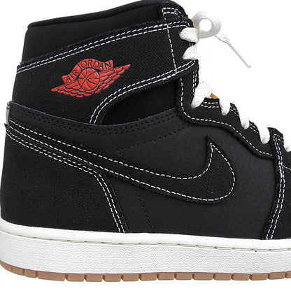NIKE ナイキ 新品同様 エアジョーダン1 レトロ HIGH OG ハイカットスニーカー シューズ メンズ ブラック 26.5cm II9811-001 シューズ