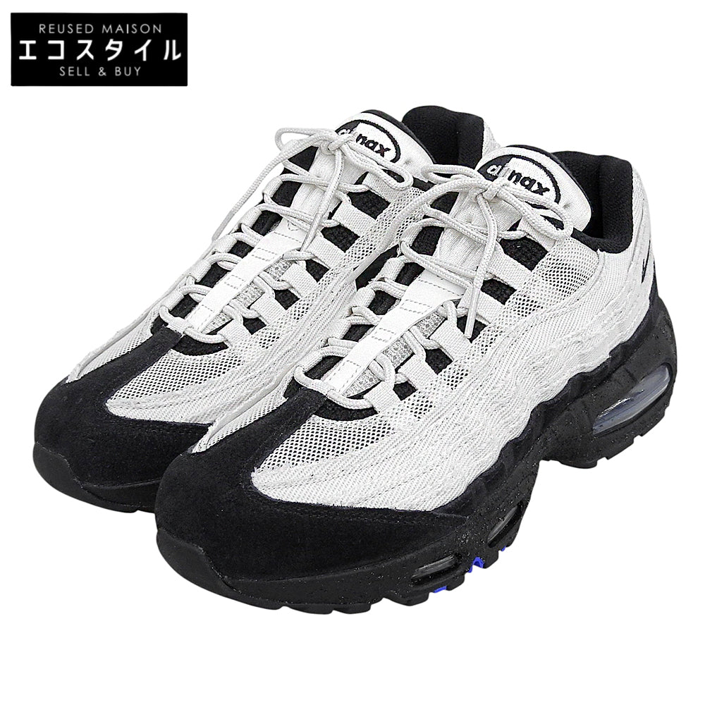 NIKE ナイキ 新品同様 Big Bubble エアマックス95 Atelier シューズ メンズ ホワイト×ブラック 26.5cm IQ0284-010 シューズ
