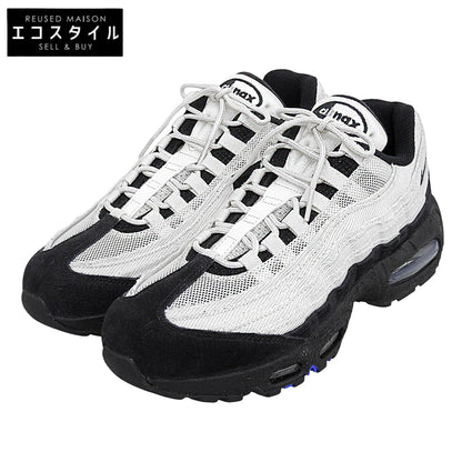 NIKE ナイキ 新品同様 Big Bubble エアマックス95 Atelier シューズ メンズ ホワイト×ブラック 26.5cm IQ0284-010 シューズ