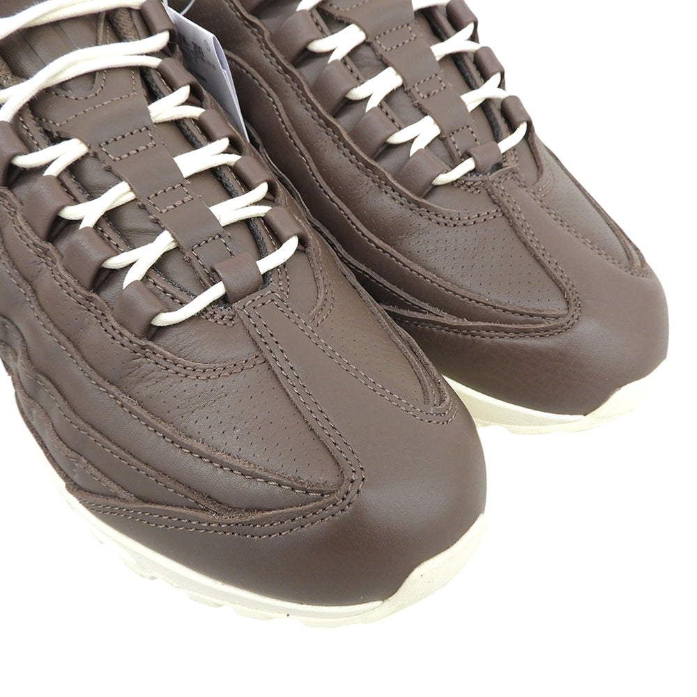 NIKE ナイキ 美品 Big Bubble エアマックス95 レザー スニーカー シューズ メンズ ブラウン 27cm IM0696-200 シューズ