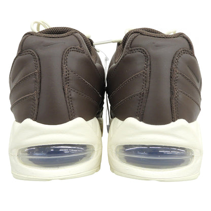 NIKE ナイキ 美品 Big Bubble エアマックス95 レザー スニーカー シューズ メンズ ブラウン 27cm IM0696-200 シューズ