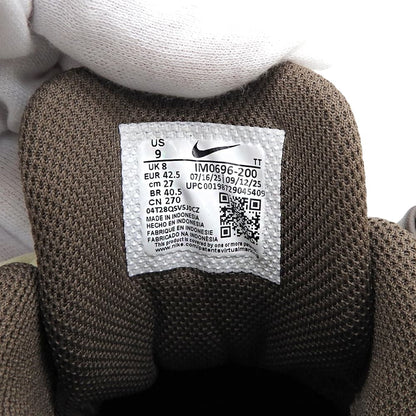 NIKE ナイキ 美品 Big Bubble エアマックス95 レザー スニーカー シューズ メンズ ブラウン 27cm IM0696-200 シューズ