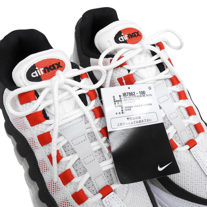 NIKE ナイキ 新品同様 Big Bubble エアマックス95 PRM シューズ メンズ ホワイト×グレー 26.5cm IB7862-100 シューズ