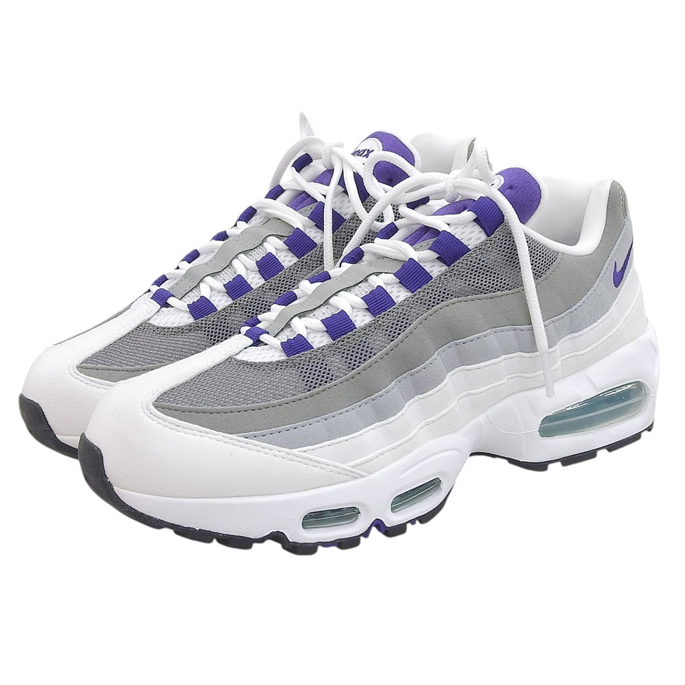 NIKE ナイキ 新品同様 Big Bubble エアマックス95 シューズ メンズ パープル 26.5cm HJ5996-100 シューズ