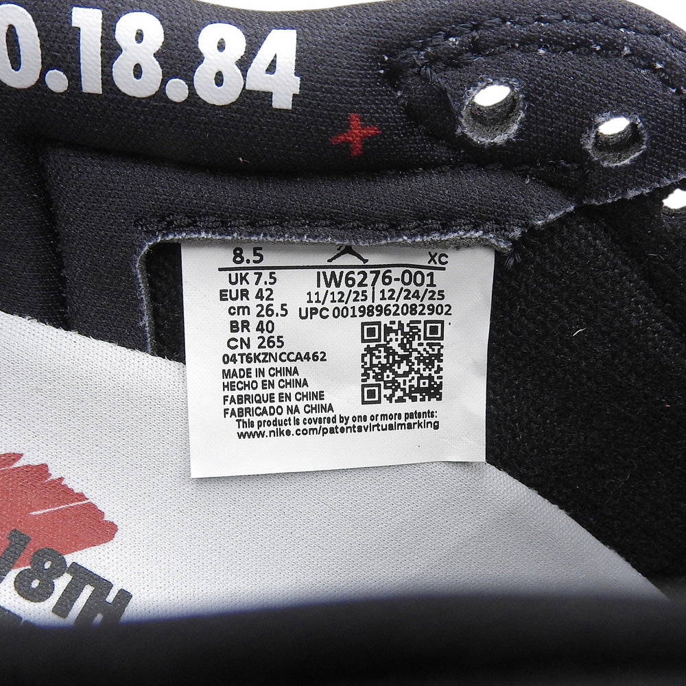NIKE ナイキ 新品同様 エアジョーダン1 レトロ Low OG シューズ メンズ ブラック×レッド 26.5cm IW6276ー001 シューズ