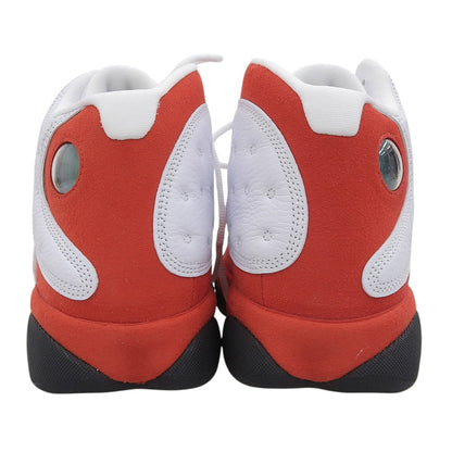 NIKE ナイキ 新品同様 エアジョーダン13 レトロ ハイカット シューズ メンズ ホワイト×レッド 27cm 414571-102 シューズ