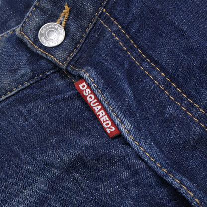 DSQUARED2 ディースクエアード s71lb0459 Classic Kenny Jean インディゴ デニム ボトムス