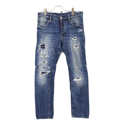 DSQUARED2 ディースクエアード S74LA0896 インディゴ デニム TIDY BIKER JEAN ボトムス
