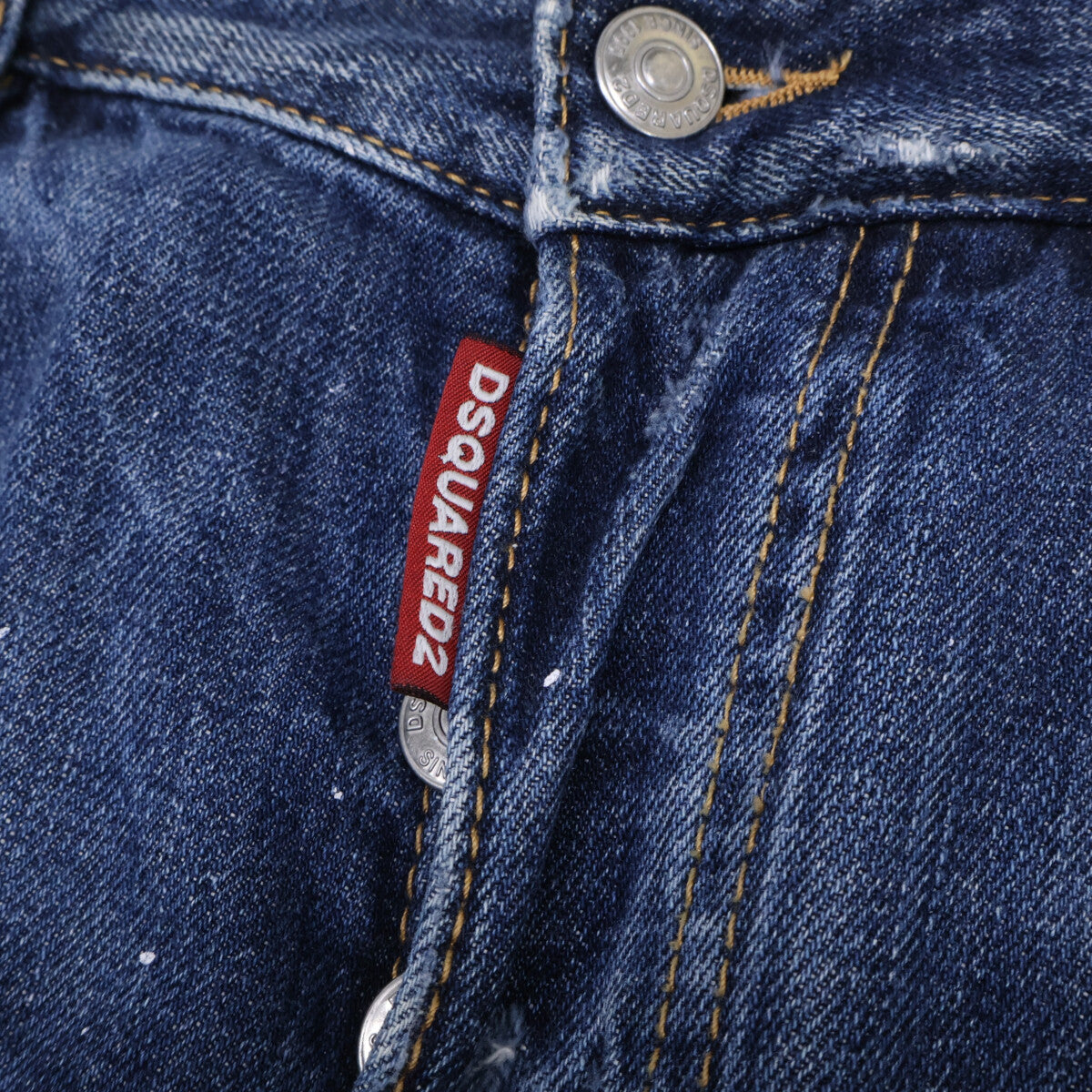 DSQUARED2 ディースクエアード S74LA0896 インディゴ デニム TIDY BIKER JEAN ボトムス