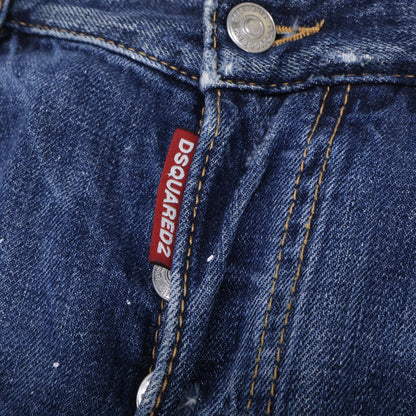 DSQUARED2 ディースクエアード S74LA0896 インディゴ デニム TIDY BIKER JEAN ボトムス