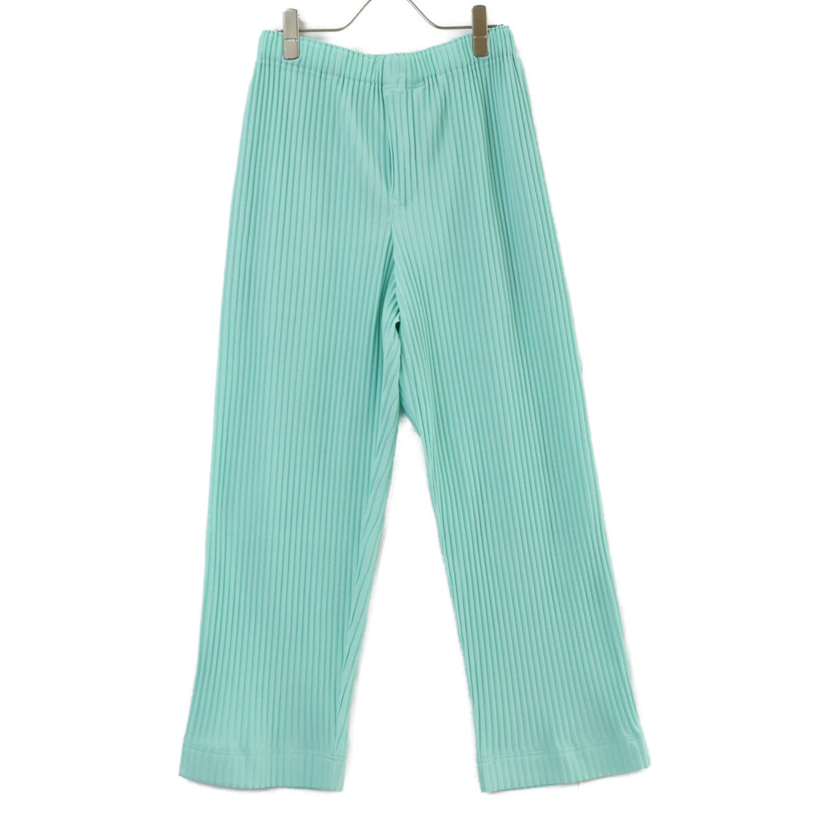 HOMME PLISSE ISSEY MIYAKE オムプリッセ イッセイミヤケ HP41JF104 ブルー プリーツワイドパンツ ボトムス
