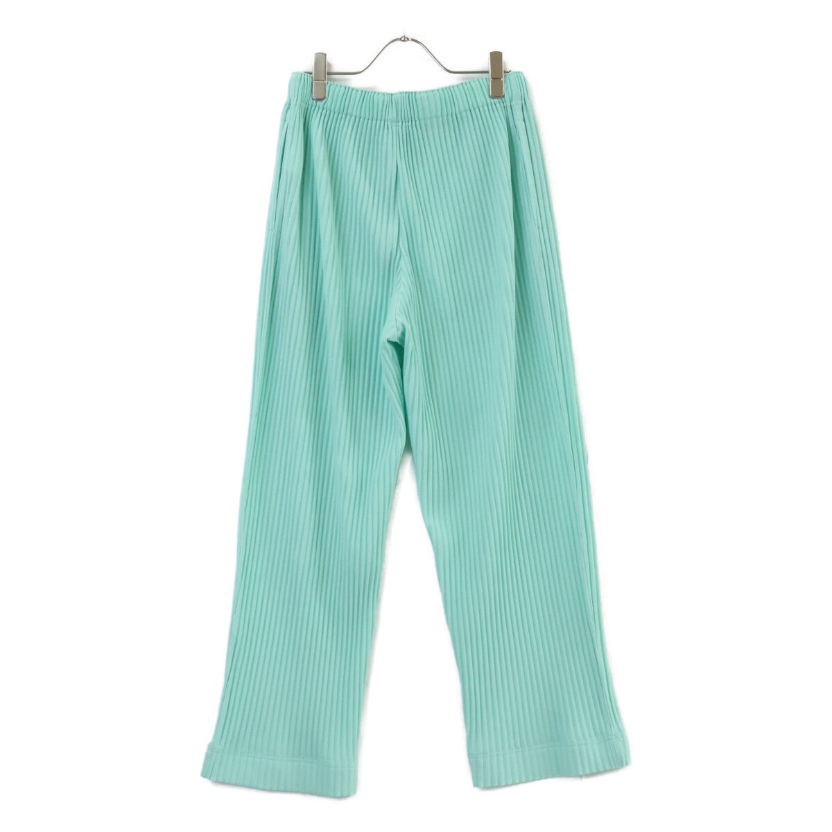 HOMME PLISSE ISSEY MIYAKE オムプリッセ イッセイミヤケ HP41JF104 ブルー プリーツワイドパンツ ボトムス