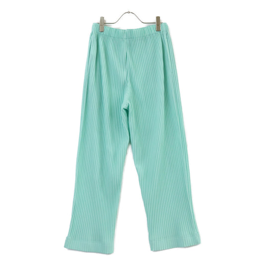 HOMME PLISSE ISSEY MIYAKE オムプリッセ イッセイミヤケ HP41JF104 ブルー プリーツワイドパンツ ボトムス