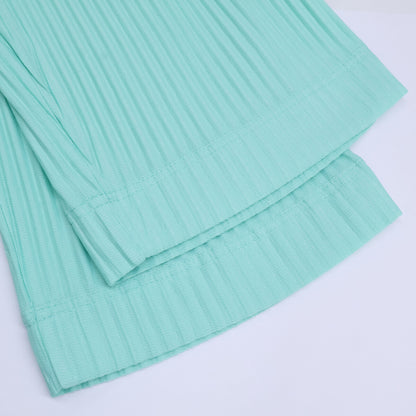HOMME PLISSE ISSEY MIYAKE オムプリッセ イッセイミヤケ HP41JF104 ブルー プリーツワイドパンツ ボトムス