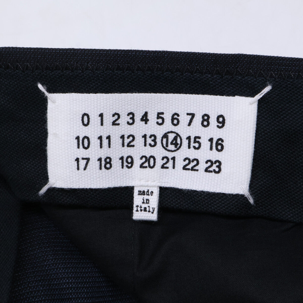 Maison margiela メゾンマルジェラ S30FT0063 グレー ウール タックスラックス ボトムス