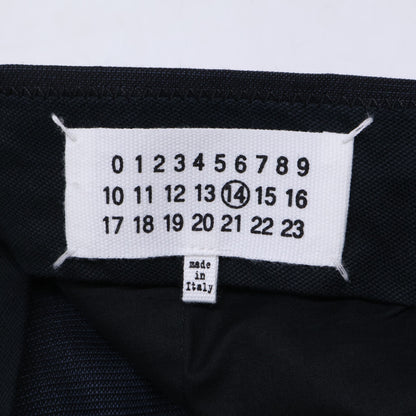 Maison margiela メゾンマルジェラ S30FT0063 グレー ウール タックスラックス ボトムス