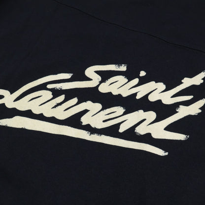 SAINT LAURENT PARIS サンローランパリ 624992 半袖シャツ ダメージ加工バックプリントT トップス
