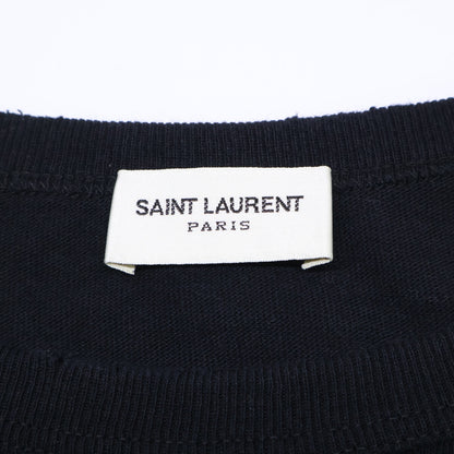 SAINT LAURENT PARIS サンローランパリ 624992 半袖シャツ ダメージ加工バックプリントT トップス