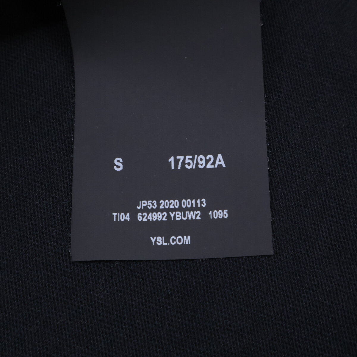 SAINT LAURENT PARIS サンローランパリ 624992 半袖シャツ ダメージ加工バックプリントT トップス