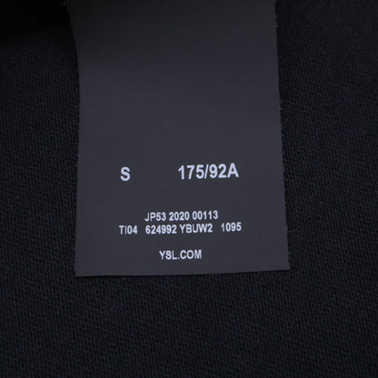 SAINT LAURENT PARIS サンローランパリ 624992 半袖シャツ ダメージ加工バックプリントT トップス